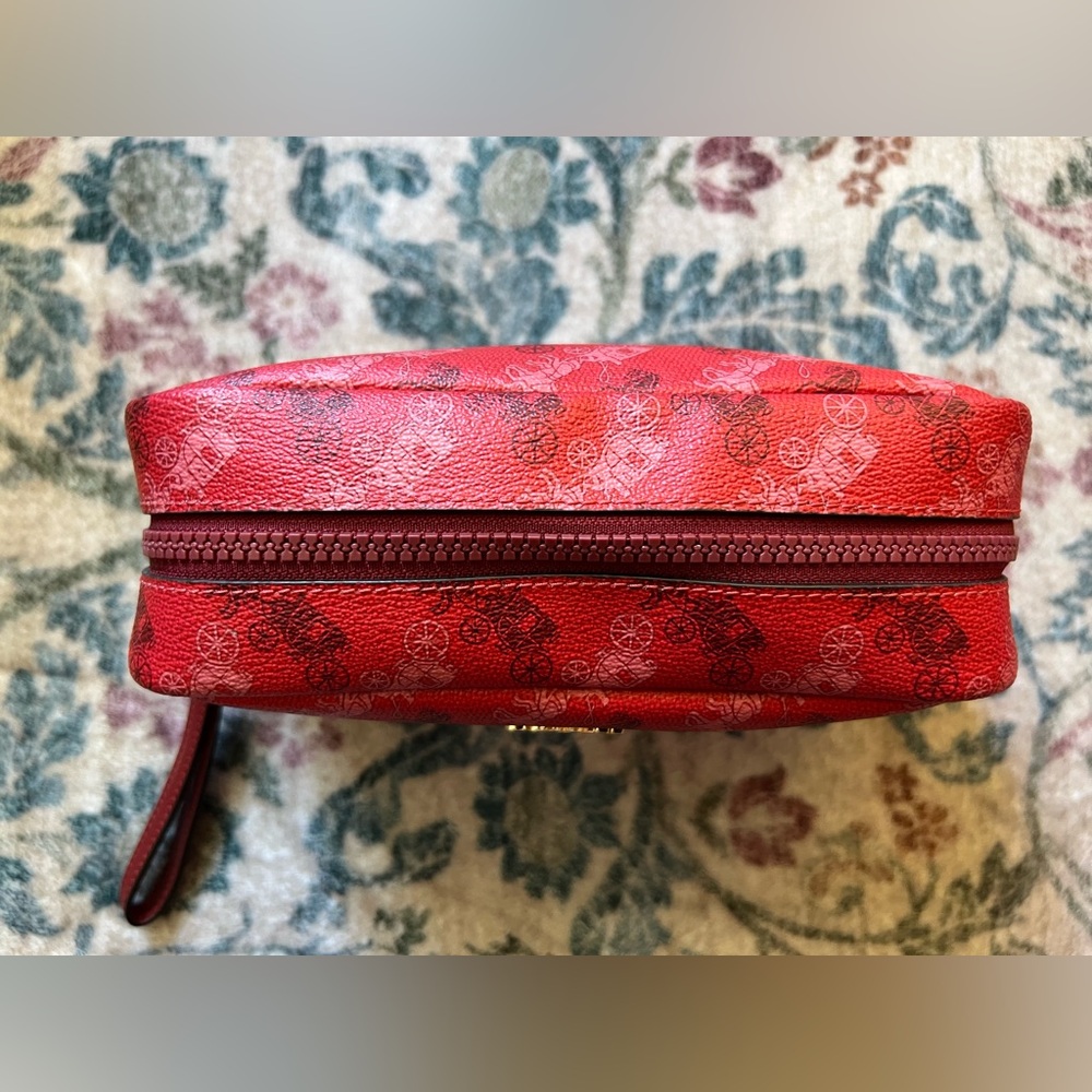 Coach Horse & Carriage Cosmetic Toiletries Pouch - Picture 3 of 12
